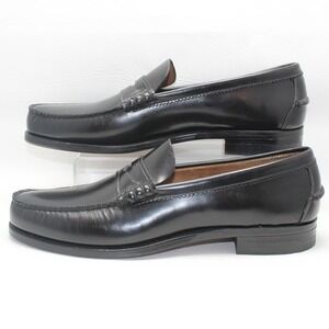 NOS Vintage HANOVER Handsewn Leather Penny Loafers Made in USA | 11.5 A/AAA 3586